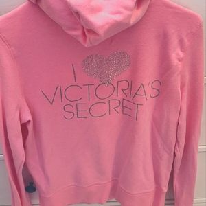 Victoria secret bling hoodie